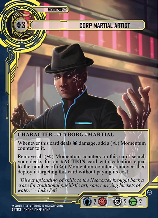 Corp Martial Artist